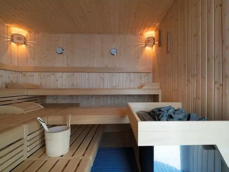 Sauna im Seminaris Hotel Bad Boll für erholsame Silvesterstunden