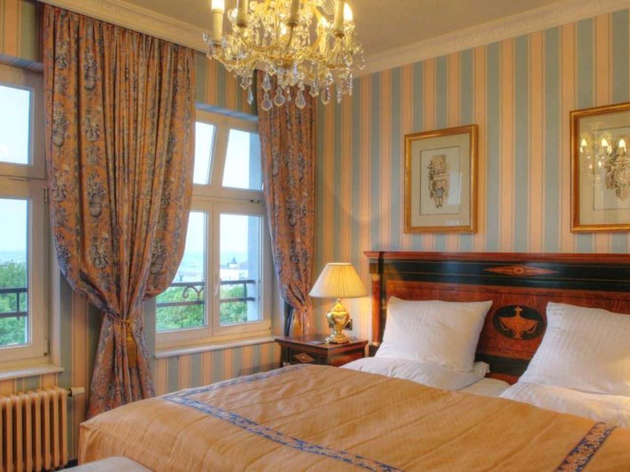 Elegantes Hotelzimmer mit Meerblick im SEETELHOTEL Ahlbecker Hof an Silvester