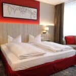 Modern eingerichtetes Doppelzimmer im Best Western Hotel Erfurt-Apfelstädt – perfekt für Ihre Silvesterreise