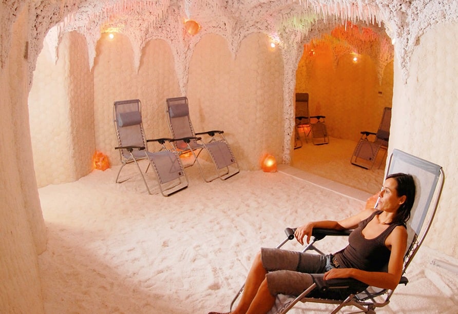 Salzgrotte im Vitalhotel König am Park für Silvesterreise