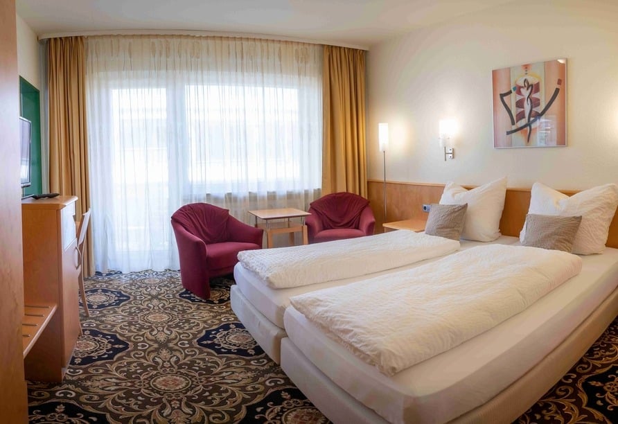 Doppelzimmer im Vitalhotel König am Park für Silvesterurlaub