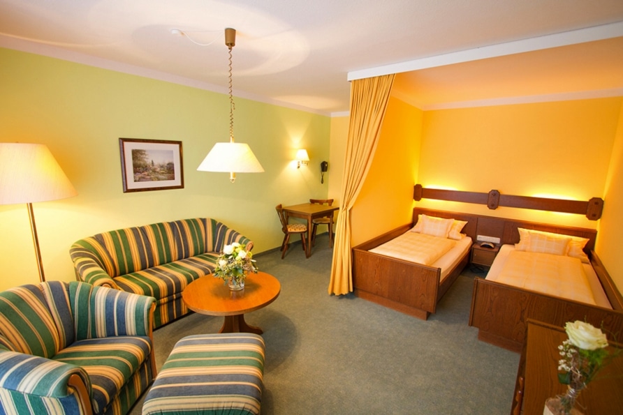 Gemütliches Doppelzimmer im Hotel Resort Birkenhof für Silvesterurlaub