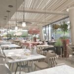 Modern eingerichtetes Restaurant im Wave Międzyzdroje Resort & Spa Hotel, ideal für Silvester-Gala