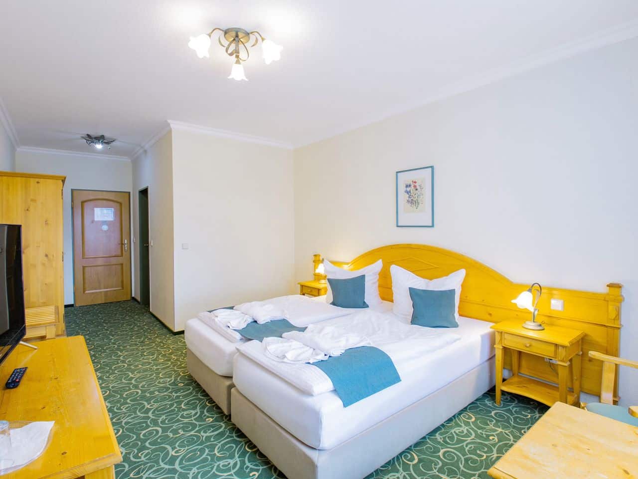 Stilvolles Doppelzimmer im Ferien Hotel Fläming für Ihren Aufenthalt zu Silvester