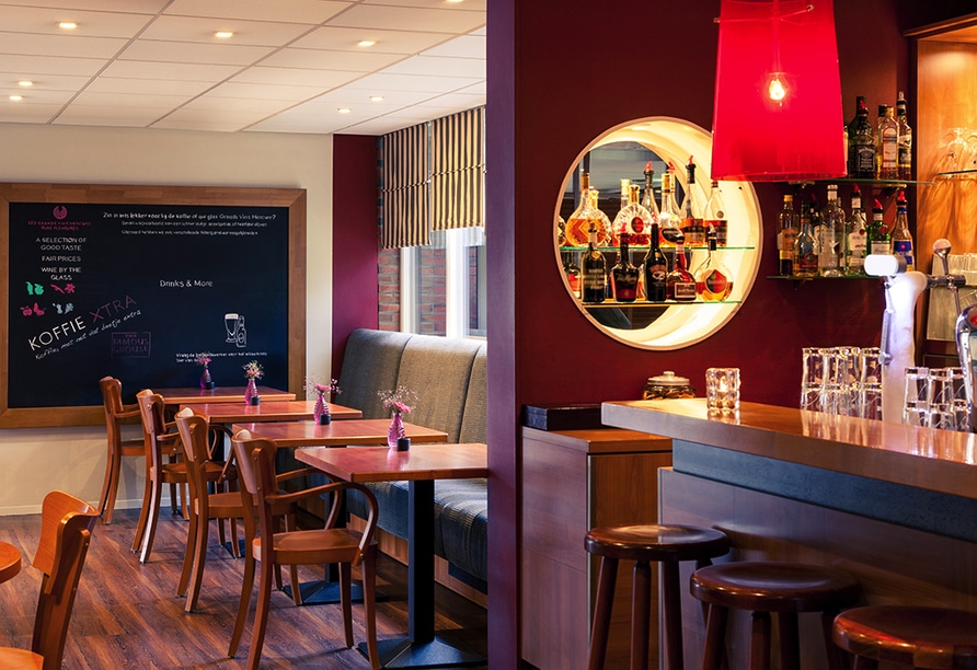 Gemütliche Hotelbar im Mercure Hotel Zwolle zur Silvesterfeier