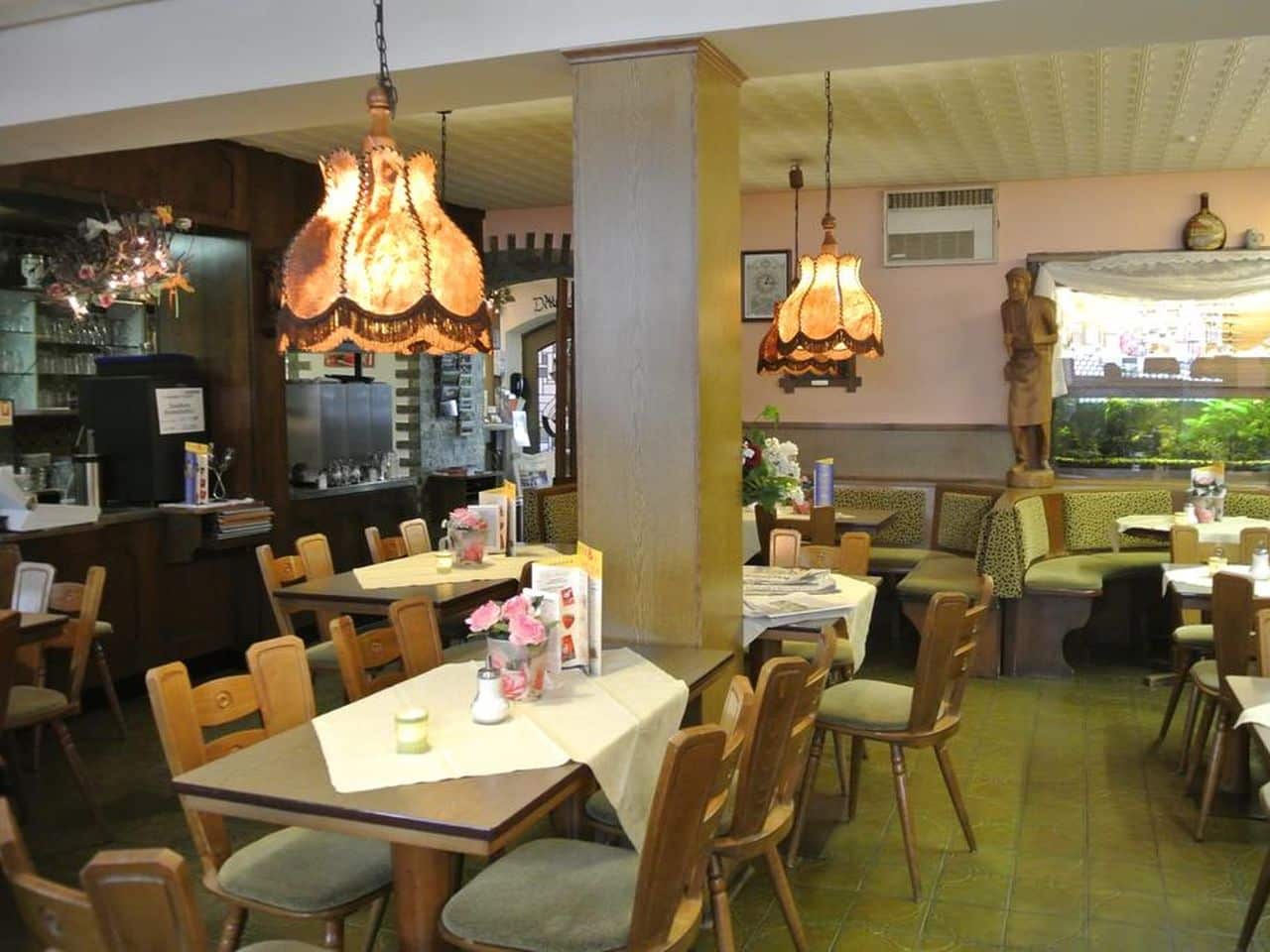 Restaurantbereich des Akzent Hotel Am Bach, perfekt für Silvesterfeiern
