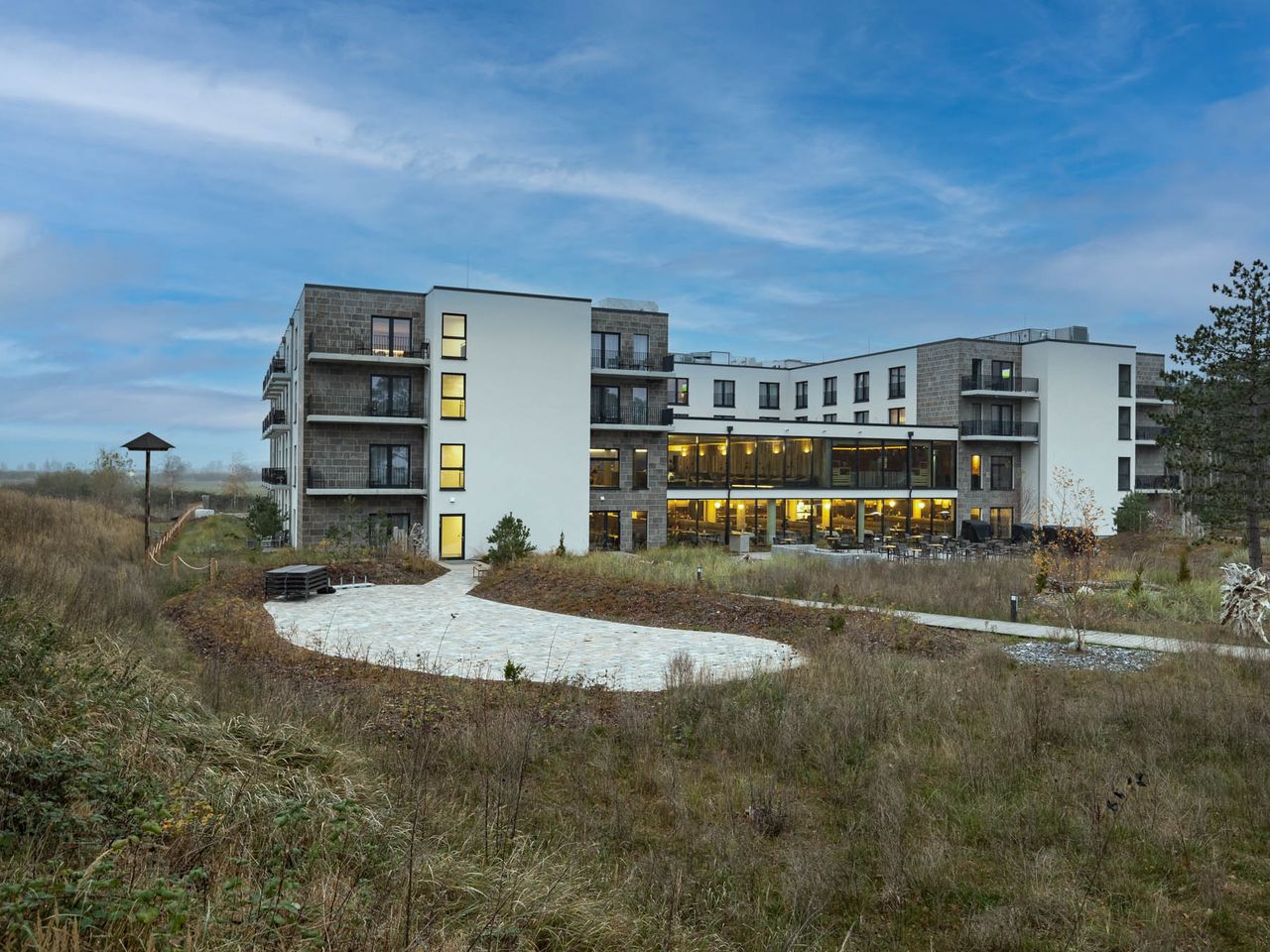 Das Santé Royale Rügen Resort eingebettet in die Natur – perfekte Location für Silvester auf Rügen