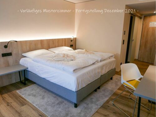 Modernes Musterzimmer für Ihren Silvesterurlaub im Naundrups Hof