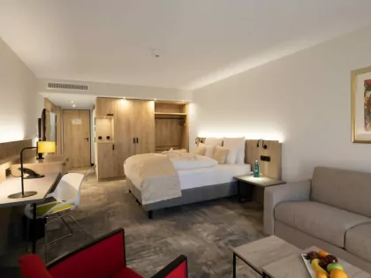 Gemütliches Doppelzimmer für Ihren Silvesteraufenthalt im Naundrups Hof