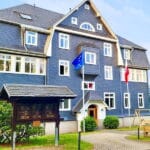 Detailaufnahme von geschmackvoller Inneneinrichtung in der Ferien Residenz Thüringer Wald für Silvester