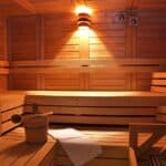 Einladende Sauna in der Ferien Residenz Thüringer Wald für Entspannung zu Silvester