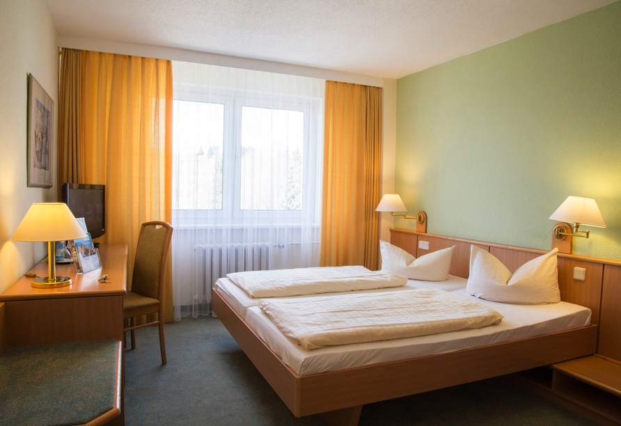 Hotelzimmer im Werrapark Resort Hotel Frankenblick – Ideal für Silvester