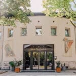 Eingangsbereich des Hotel Stadtpalais in Köln zu Silvester