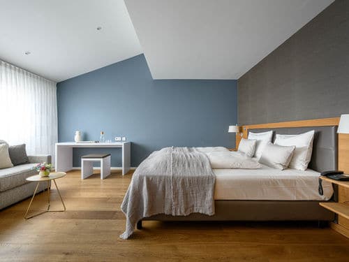 Komfortables Zimmer im Hotel Maier, ideal für den Jahreswechsel am Bodensee