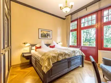 Komfortables Zimmer im Hotel Waldschlösschen für Ihren Silvesteraufenthalt in der Saale-Unstrut-Region