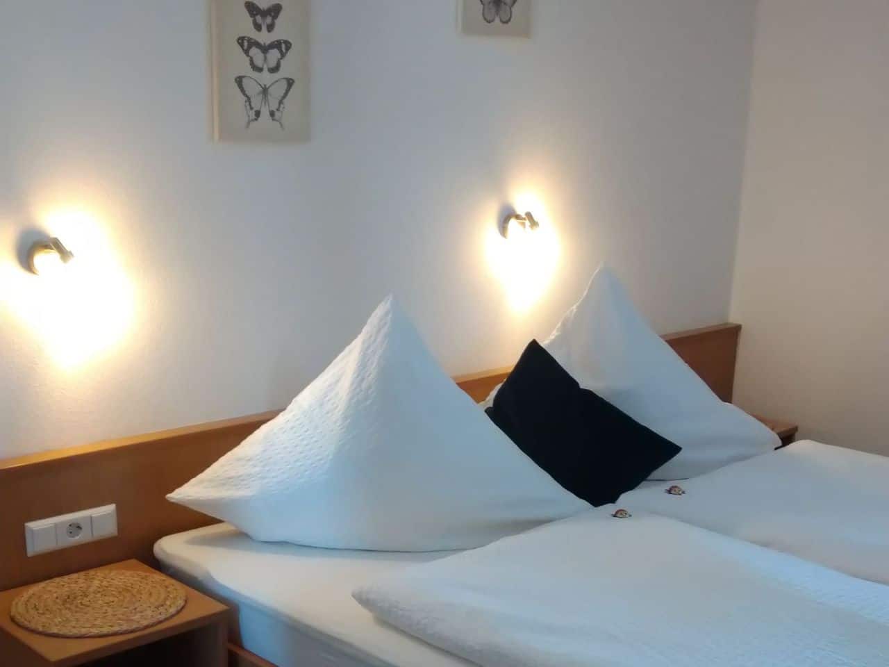 Doppelzimmer im Landgasthof Kräuterhex Reutin – ideal für einen Silvesteraufenthalt