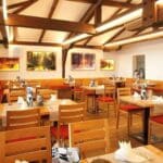 Restaurant im Landhotel Haagerhof zu Silvester mit festlicher Stimmung