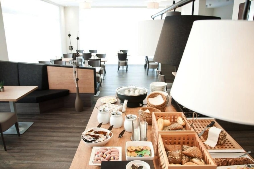 Reichhaltiges Frühstücksbuffet im Amaro Hotel Bergkirchen