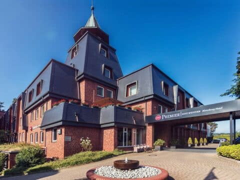 Außenansicht vom Best Western Premier Alsterkrug Hotel Hamburg zu Silvester