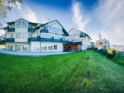 Außenansicht vom Landhotel Schwaiger im Almenland zu Silvester