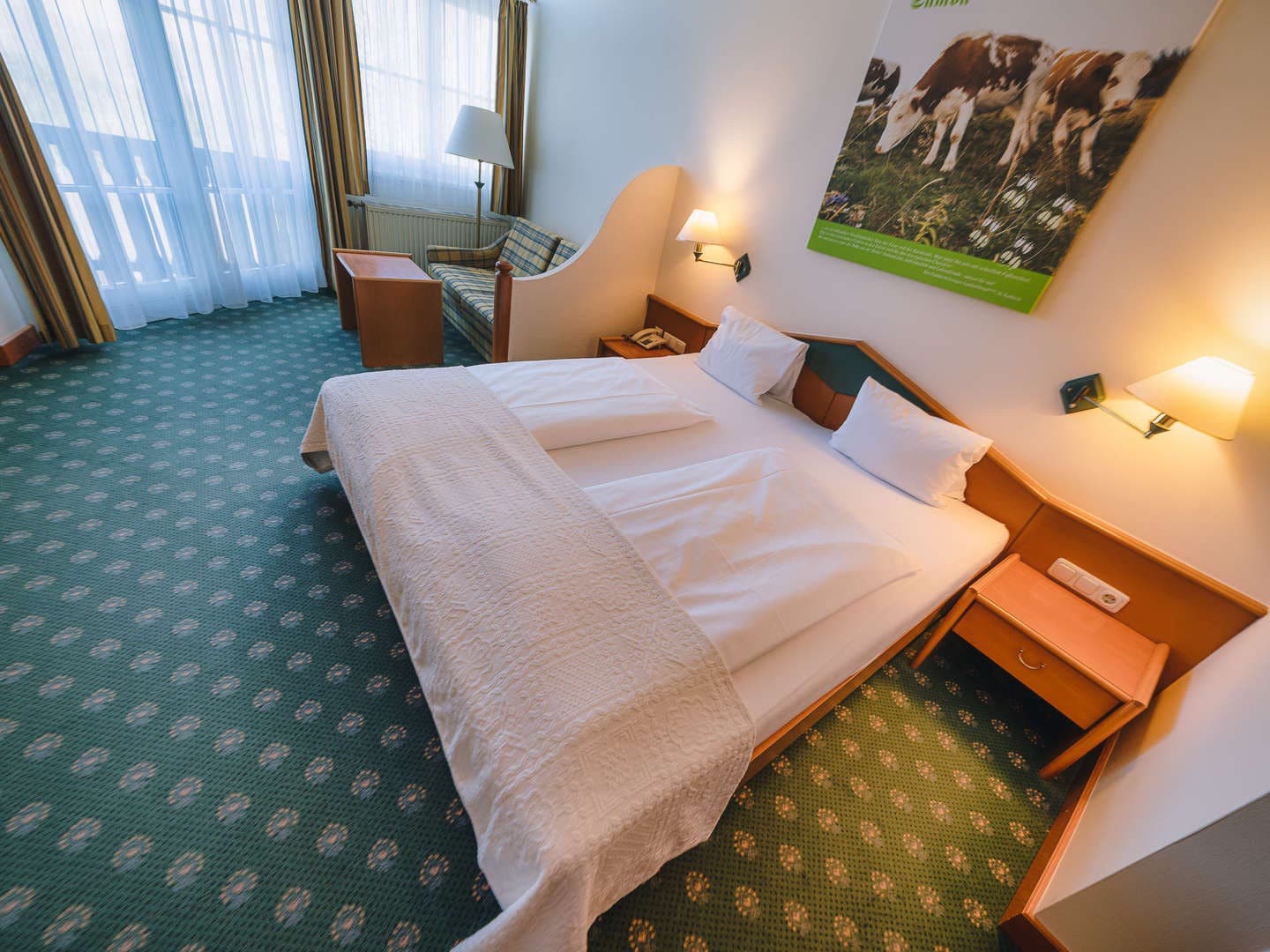 Gemütliches Zimmer im Landhotel Schwaiger für Silvesterurlaub im Almenland