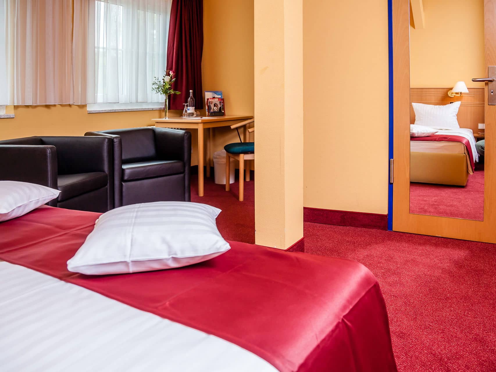 Standard Doppelzimmer im SPA Hotel Amsee – Ideal für Silvester mit Wellnessprogramm