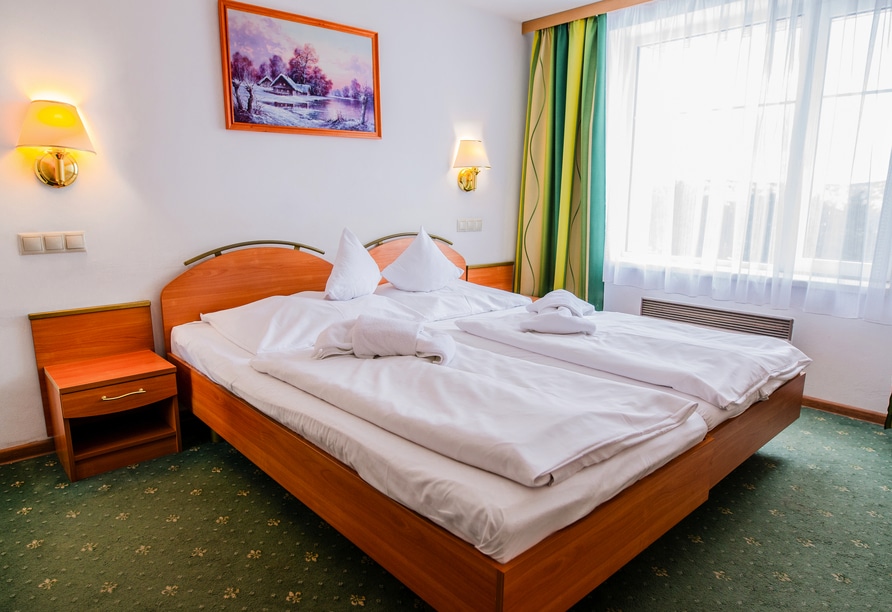Modernes Doppelzimmer im Hotel Spindlerbaude für Ihren Silvesteraufenthalt