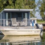 Hausboot Seeigel an der Marina Martinshafen für Silvesterurlaub