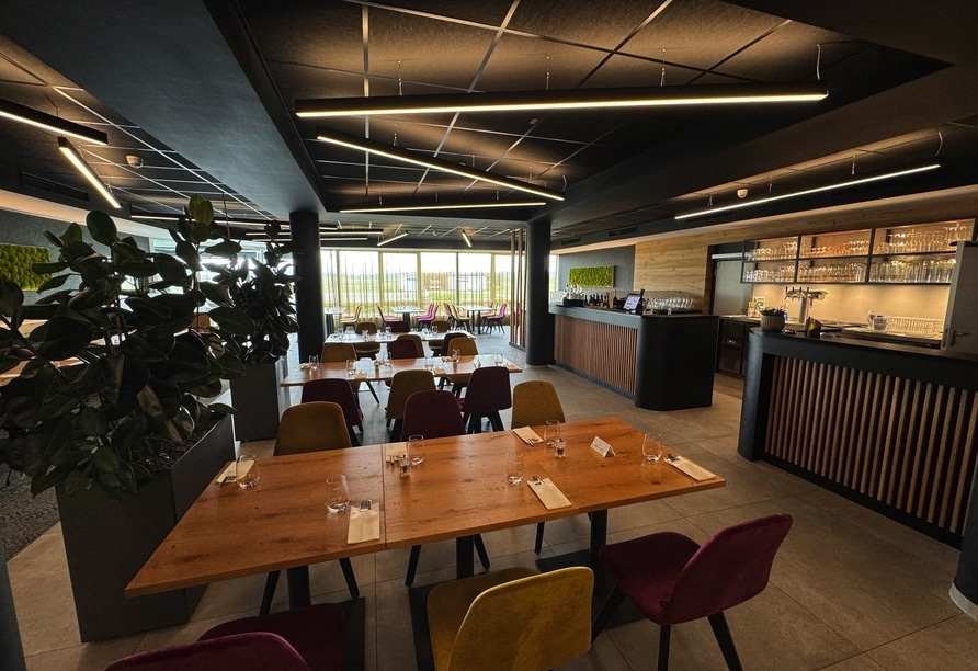 Modernes Restaurant im Hotel Sombea Donaueschingen