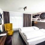 Modernes Doppelzimmer im Hotel Sombea Donaueschingen