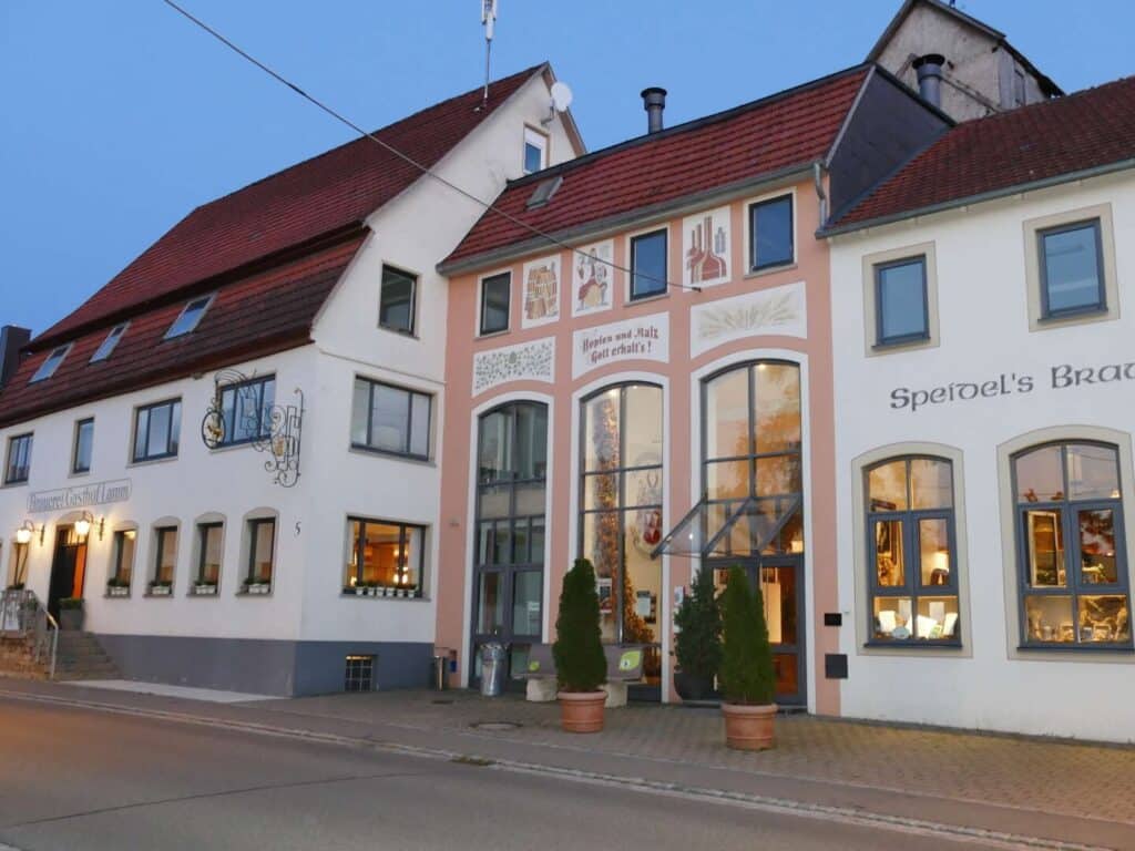 Außenansicht | Silvester im Hotel Speidels BrauManufaktur