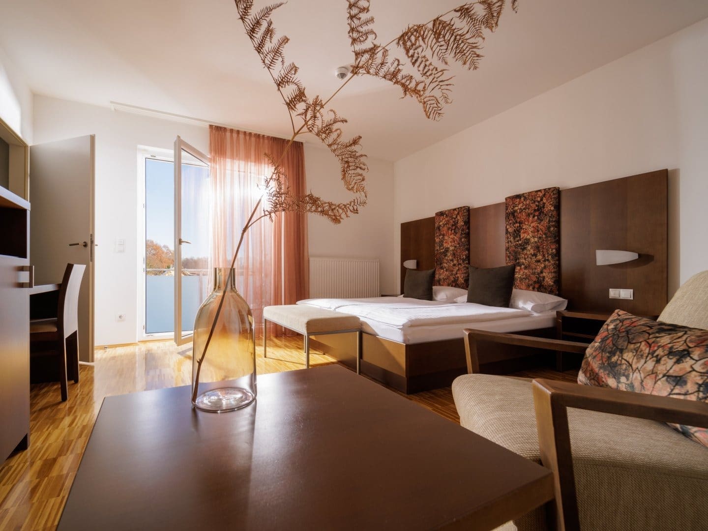 Silvester 2025 im Hotel Garni Toscanina – gemütliche Zimmer für Adults Only Gäste.