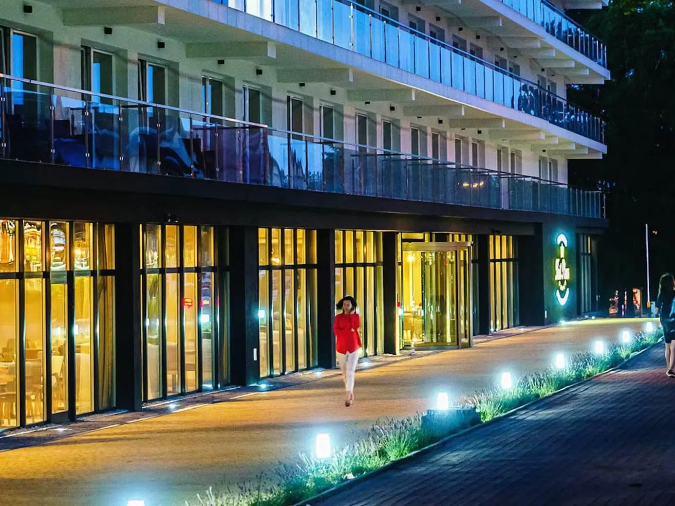 Außenansicht des Resort Król Plaza Spa & Wellness zu Silvester 2025