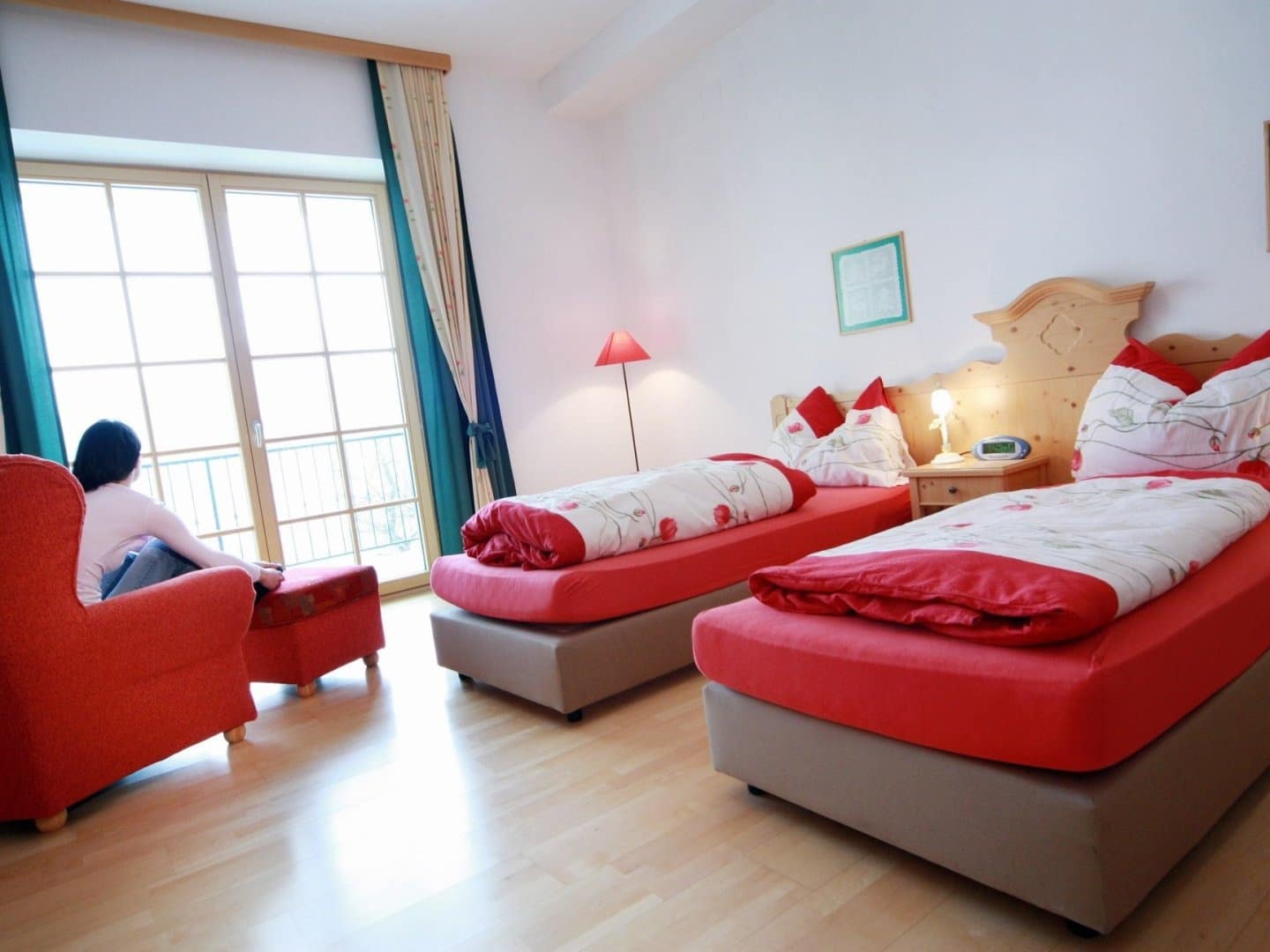 Gemütliches Zimmer im Naturhotel Steinschaler Dörfl zu Silvester