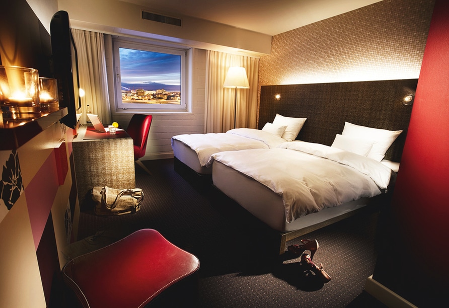 Komfortables Doppelzimmer im Pentahotel Eisenach für Silvesterurlaub