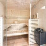 Wellness-Sauna für Erholung im Scotty + Paul Hotel Deggendorf zu Silvester