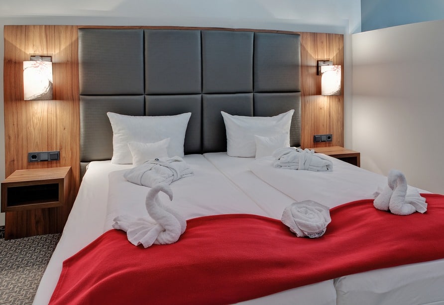 Doppelzimmer im Santé Royale Bad Langensalza zu Silvester