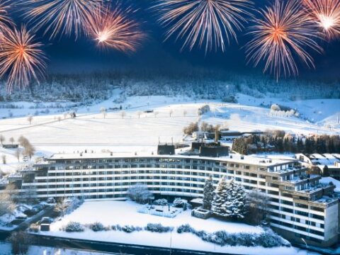 Silvesterfeier im Sauerland Stern Hotel mit Feuerwerk & Schnee