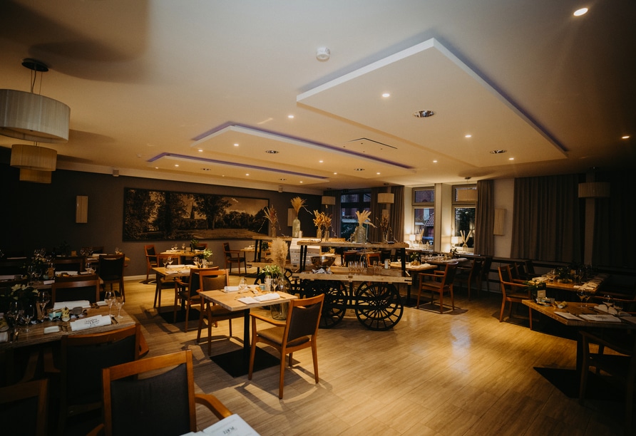 Elegante Rezeption im Kino-Hotel Harsefeld für Silvesterreisen