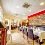 Modernes Restaurant im Hotel Jakob für festliches Dinner