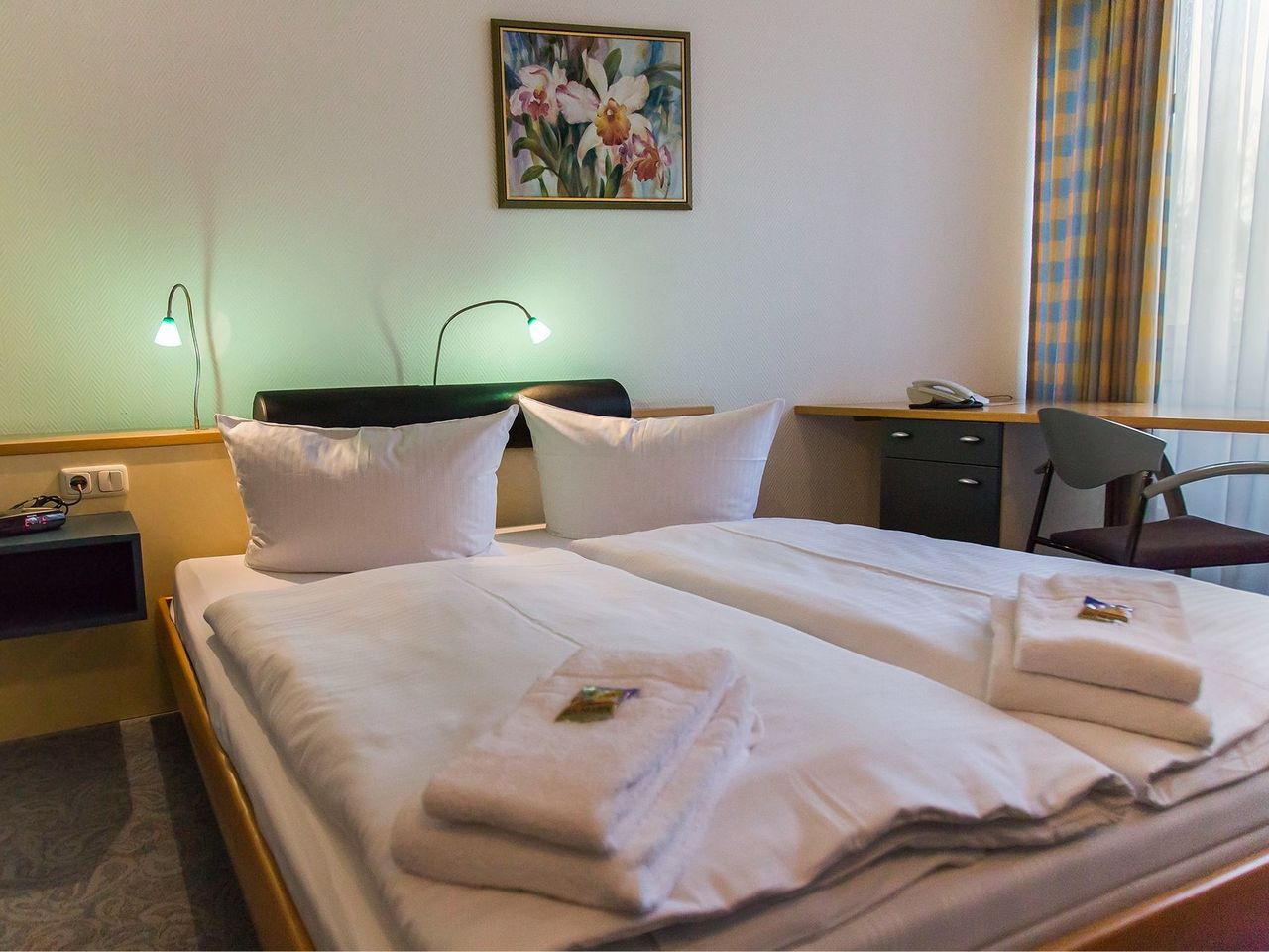 Doppelzimmer im Seepark Hotel am Wandlitzsee für einen gemütlichen Silvesteraufenthalt