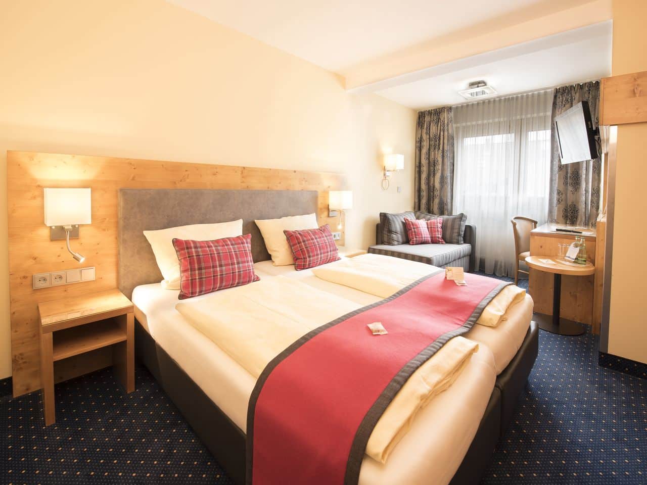 Doppelzimmer im AKZENT Hotel Gasthof Krone perfekt für Silvesterurlaub