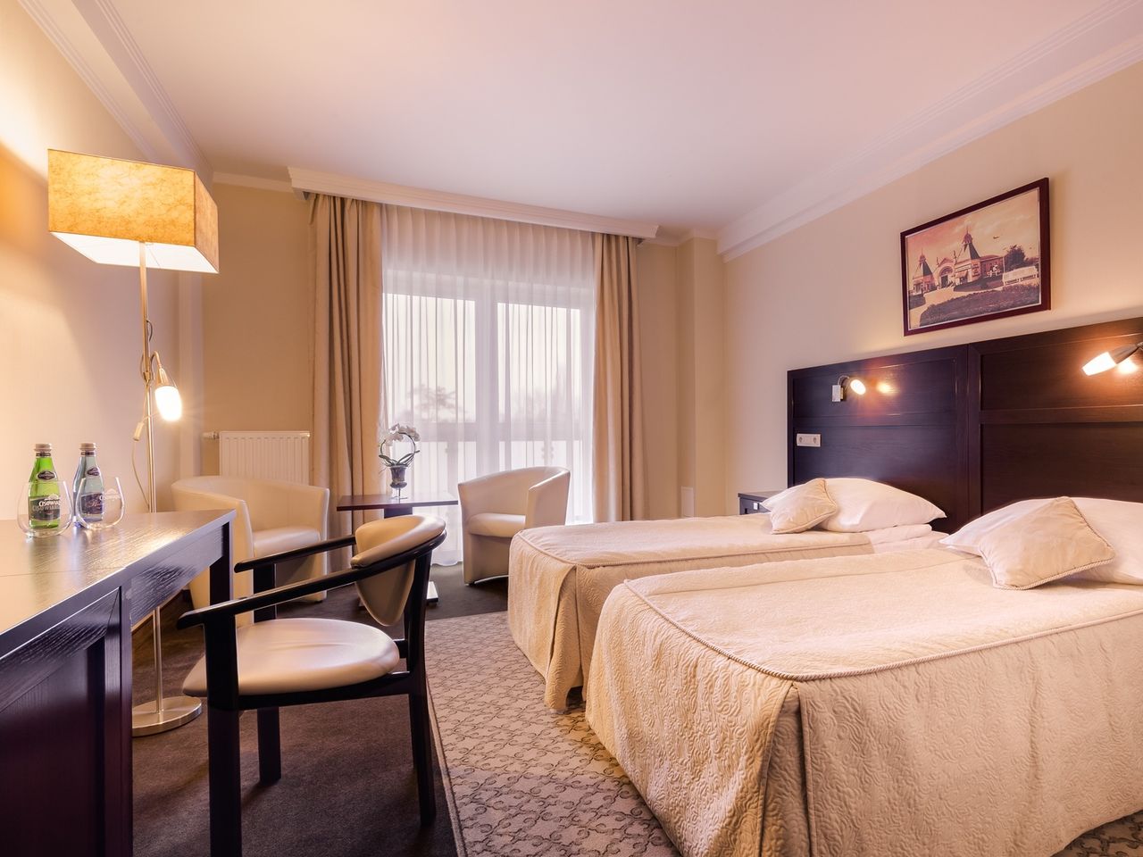 Komfortables Doppelzimmer im Aurora Hotel für den Silvesterurlaub