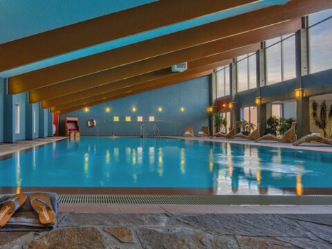 Innenpool im Eurostrand Resort Moseltal an Silvester