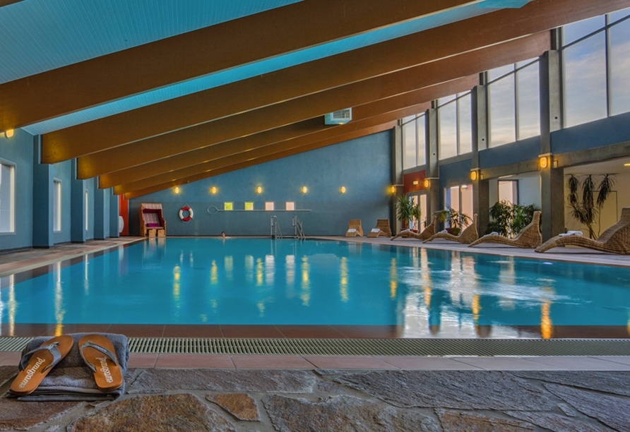 Innenpool im Eurostrand Resort Moseltal an Silvester