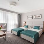 Modern eingerichtetes Doppelzimmer im Hotel Wolin für Silvesterurlaub