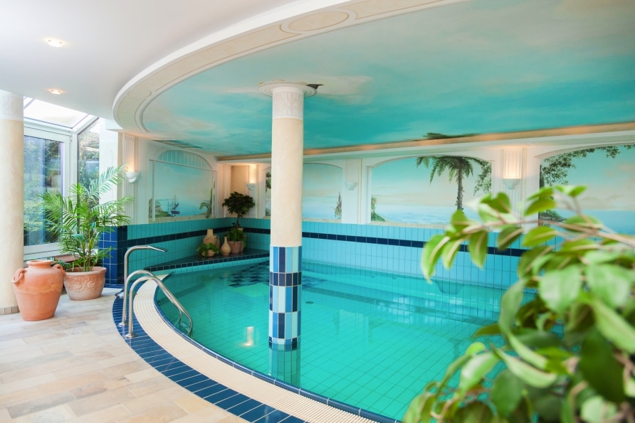 Hallenbad im Hotel Seehof Leipzig zur Entspannung über Silvester