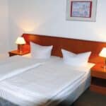 Helles Doppelzimmer im Hotel Neetzer Hof für Silvesterreise