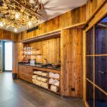Eingangsbereich zum Wellnessbereich im Hotel Rose Mayrhofen
