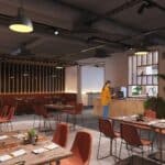 Festlich gedeckter Restaurantbereich im JUFA Hotel Bernkastel-Kues zu Silvester